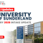 UNIVERSITY OF SUNDERLAND — JANUARY 2026 INTAKE UPDATE!
