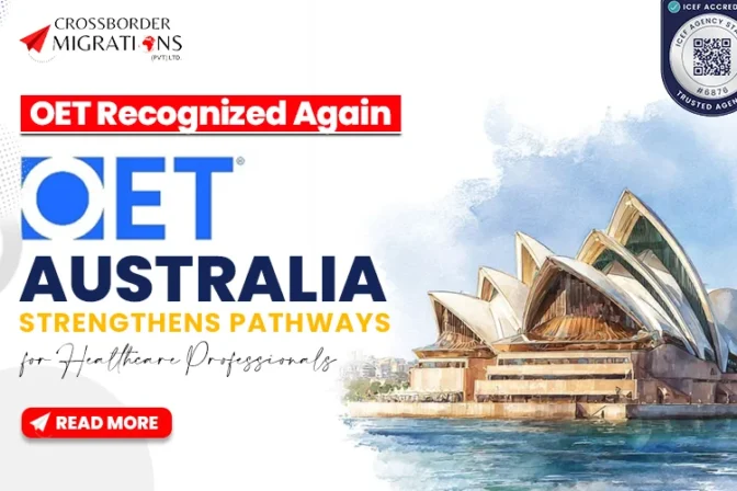 AUSTRALIA REAFFIRMS OET AS A TRUSTED ENGLISH TEST FOR HEALTHCARE PROFESSIONALS