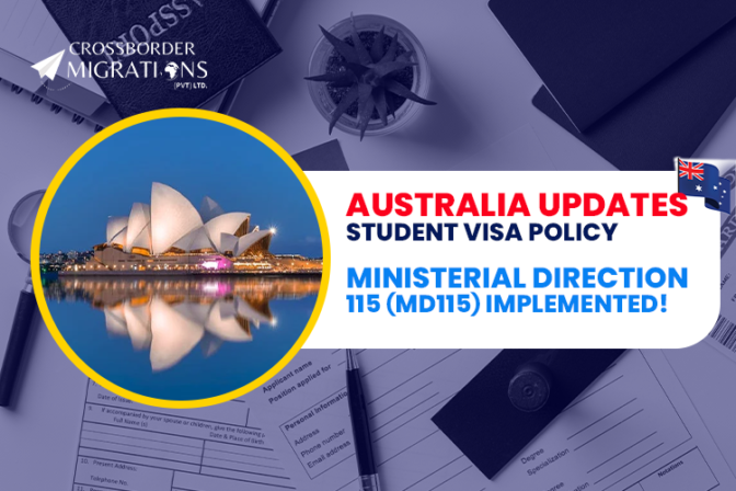 AUSTRALIA UPDATES STUDENT VISA POLICY — MINISTERIAL DIRECTION 115 (MD115) IMPLEMENTED!