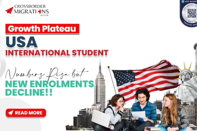 INTERNATIONAL STUDENT NUMBERS IN THE US ARE AT AN ALL-TIME HIGH IN 2025, YET NEW STUDENT COMMENCEMENTS CONTINUE TO DECLINE.