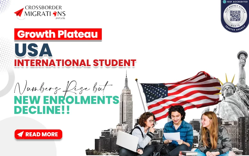 INTERNATIONAL STUDENT NUMBERS IN THE US ARE AT AN ALL-TIME HIGH IN 2025, YET NEW STUDENT COMMENCEMENTS CONTINUE TO DECLINE.