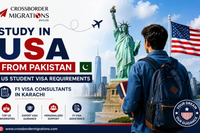 Study in USA from Pakistan: US Student Visa Requirements & F1 Visa Consultants in Karachi