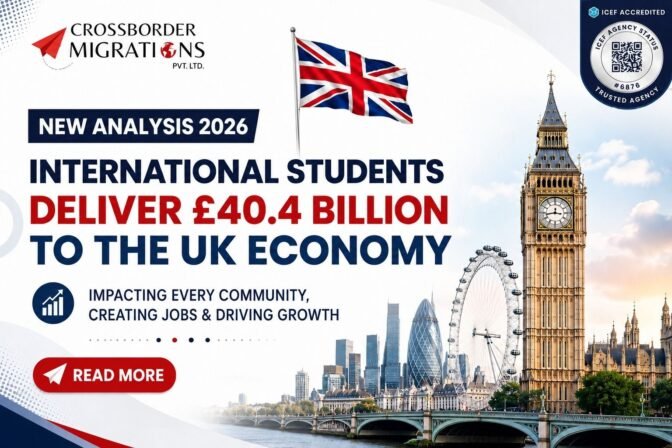 International Students Are Delivering £40.4 Billion to the UK Economy